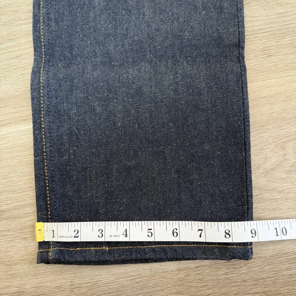 VTG Levis 501XX Shrink To Fit Jeans 35x33 Deadstock Raw Denim 2001 NOS 501 0000